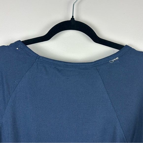 Lucky Brand Logo Casual Navy Long Sleeves Tee Size L - Picture 8 of 8